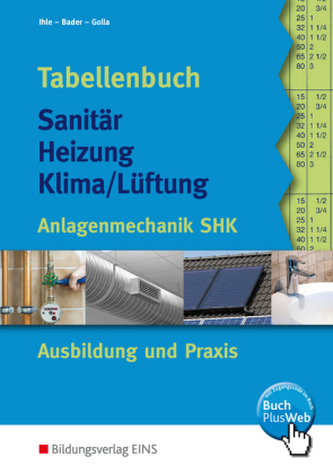 Tabellenbuch Sanitär, Heizung, Klima/Lüftung