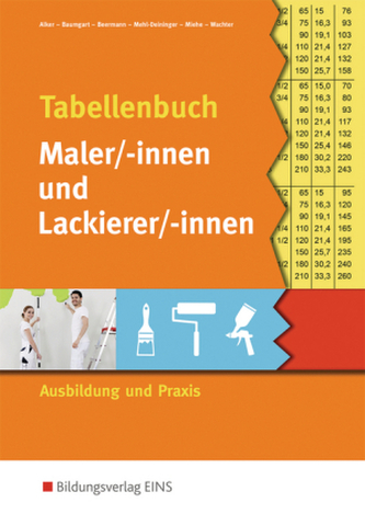 Tabellenbuch Maler/-innen und Lackierer/-innen