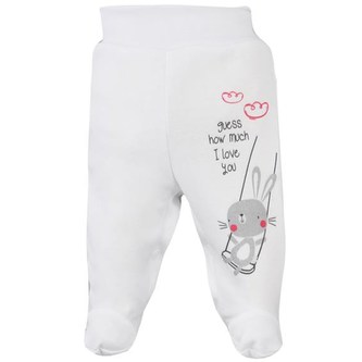 Kojenecké polodupačky Koala Swing bílé