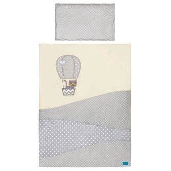 3-dílné ložní povlečení Belisima Balón 100/135 béžové