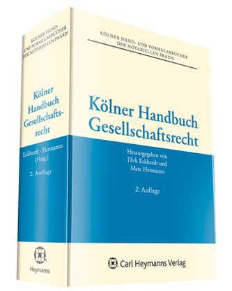 Kölner Handbuch Gesellschaftsrecht, m. CD-ROM