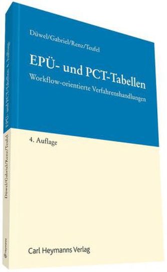 EPÜ- und PCT-Tabellen
