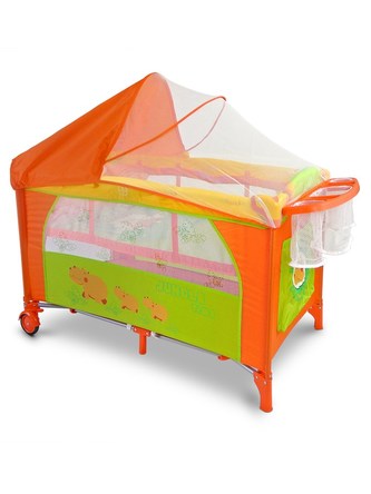 Cestovní postýlka Milly Mally Mirage Deluxe hippo