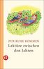 Lektüre zwischen den Jahren - Zur Ruhe kommen