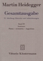 Seminare: Platon, Aristoteles, Augustinus