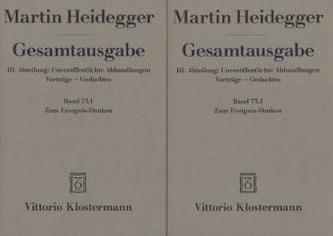 Zum Ereignis-Denken, 2 Bde.