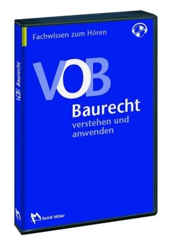 VOB Baurecht - verstehen und anwenden, 1 Audio-CD