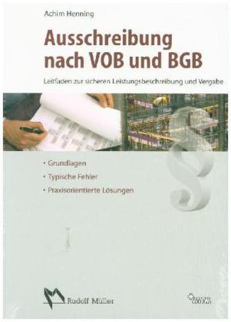 Ausschreibung nach VOB und BGB