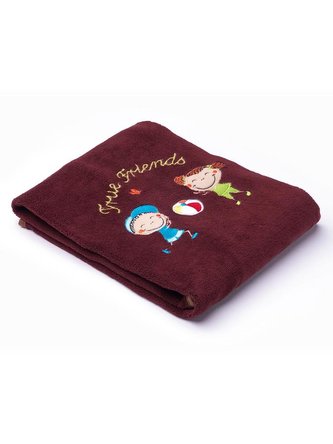 Dětská deka Sensillo Děti 75x100 cm brown