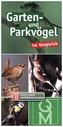 Garten- und Parkvögel im Vergleich, Bestimmungskarten