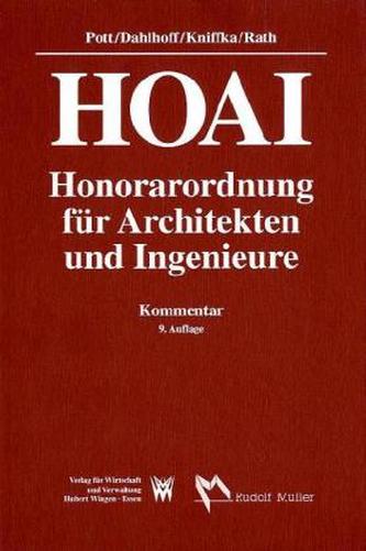 Honorarordnung für Architekten und Ingenieure (HOAI), Kommentar