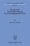 Die spanische Wirtschaftsverfassung aus rechtsvergleichender Sicht