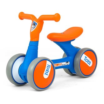 Dětské odrážedlo Milly Mally Tobi orange-blue