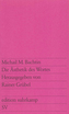 Die Ästhetik des Wortes