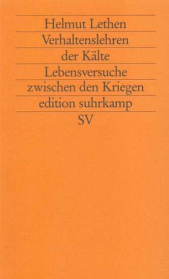 Verhaltenslehren der Kälte