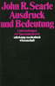 Ausdruck und Bedeutung