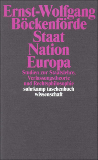 Staat, Nation, Europa