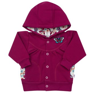Kojenecká bavlněná mikinka New Baby Little Girl - velikost 86 (12-18m)