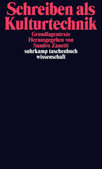 Schreiben als Kulturtechnik