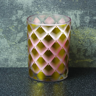 Svíčka Prosecco Deluxe vysoká 8x8x10,5 cm-Candlelight svíčky a doplňky