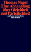 Eine Abhandlung über Gleichheit und Parteilichkeit