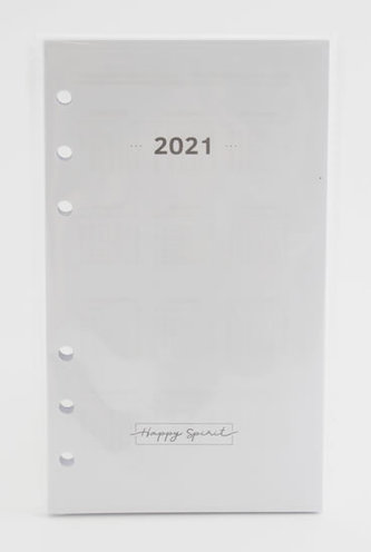 Kalendárium 2021 do diáře UNI M