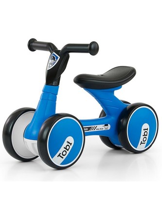 Dětské odrážedlo Milly Mally Tobi black-blue