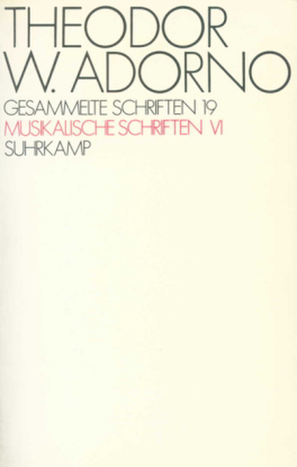 Musikalische Schriften. Tl.6