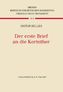 Der erste Brief an die Korinther