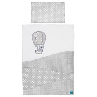 3-dílné ložní povlečení Belisima Balón 100/135 bílé
