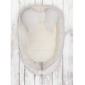 Hnízdečko pro miminko Belisima Dino smetanové