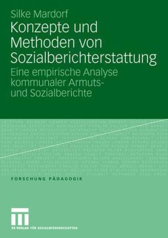 Konzepte und Methoden von Sozialberichterstattung