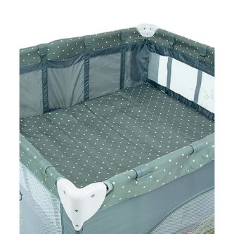 Závěsné lůžko do dětské skládací ohrádky Milly Mally gray