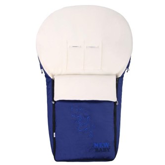Luxusní fleecový fusák New Baby tmavě modrý