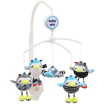 Kolotoč nad postýlku Baby Mix Tučňáci