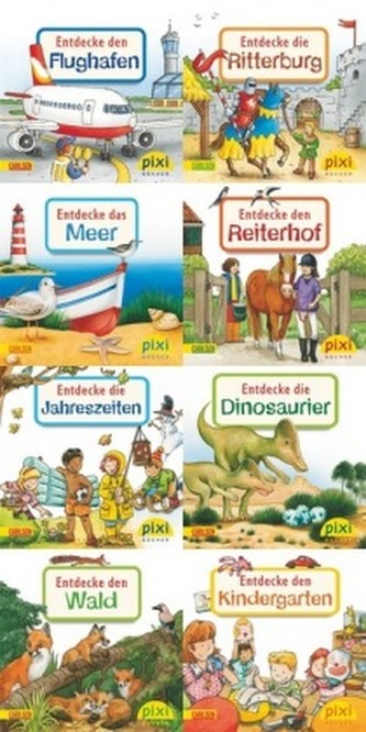 Pixi-Buch 1769-1776 (Entdecke deine Welt 2), 8 Hefte