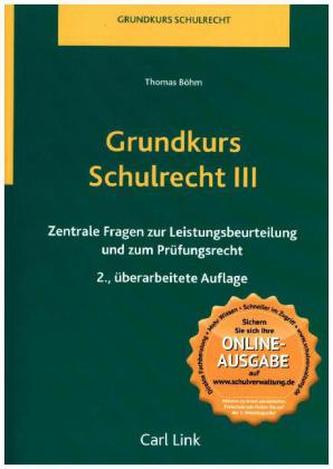 Grundkurs Schulrecht III