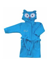 Dětský župan s kapucí Koala Tvoreček tyrkysový - velikost 110 (4-5r)