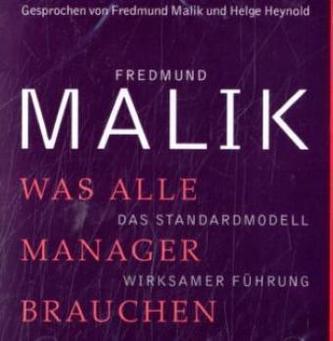 Was alle Manager brauchen, Audio-CD