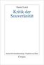 Kritik der Souveränität
