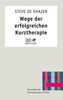 Wege der erfolgreichen Kurztherapie