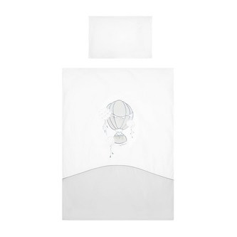 5-dílné ložní povlečení Belisima Ballons 90/120 šedé