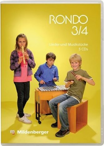 3./4. Schuljahr, 5 Audio-CDs und 1 Tanz-DVD