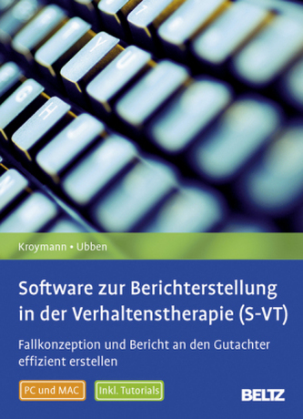 Software zur Berichterstellung in der Verhaltenstherapie (S-VT), 1 DVD-ROM