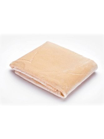 Dětská semišová deka Sensillo 80x100 cm beige