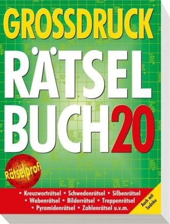 Großdruck-Rätselbuch. Tl.20
