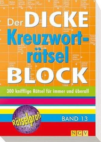 Der dicke Kreuzworträtsel-Block. Bd.13
