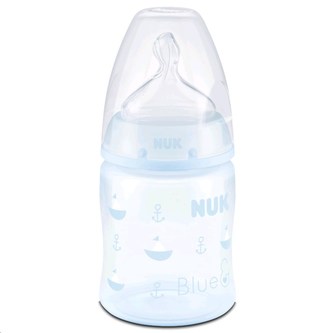 Kojenecká láhev NUK FC Blue 150 ml modrá