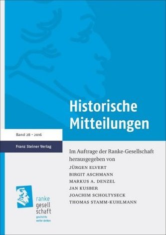 Historische Mitteilungen. Bd.28 (2016)
