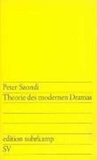 Theorie des modernen Dramas 1880-1950
